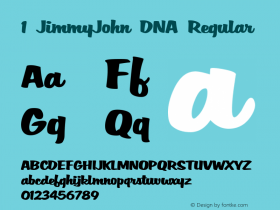 1 JimmyJohn DNA