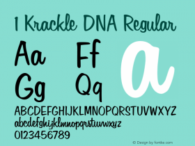 1 Krackle DNA