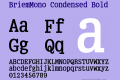 BriemMono Condensed