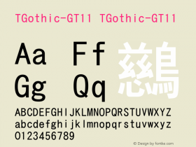 TGothic-GT11