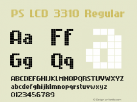 PS LCD 3310