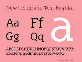 New Telegraph Test