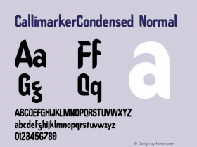 CallimarkerCondensed