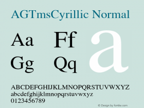 AGTmsCyrillic