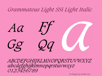 Grammateus Light SSi