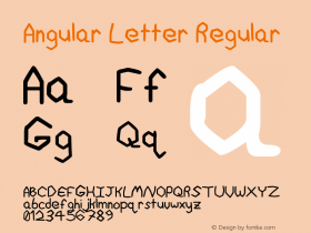 Angular Letter