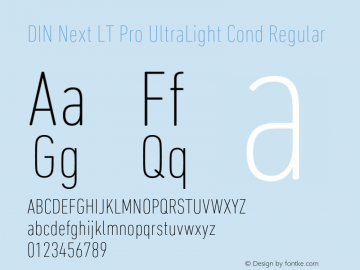 DIN Next LT Pro UltraLight Cond