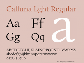 Calluna Lght