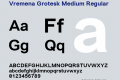 Vremena Grotesk Medium