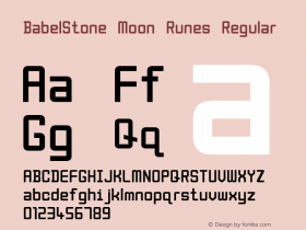 BabelStone Moon Runes