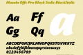 Masala Offc Pro Black Italic