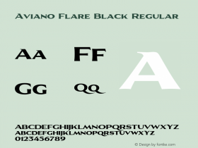 Aviano Flare Black