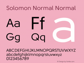 Solomon Normal