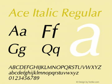 Ace Italic