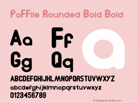 PaFFile Rounded Bold