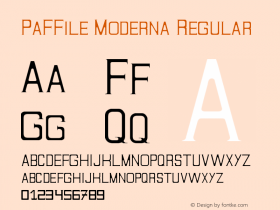 PaFFile Moderna