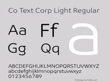 Co Text Corp Light