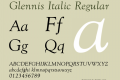 Glennis Italic