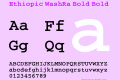 Ethiopic WashRa Bold