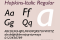 Hopkins-Italic