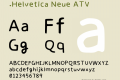 .Helvetica Neue ATV