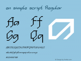 en simple script