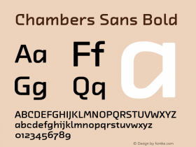 Chambers Sans