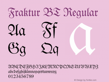 Fraktur BT