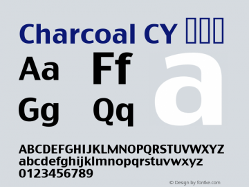 Charcoal CY