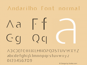 Andarilho Font