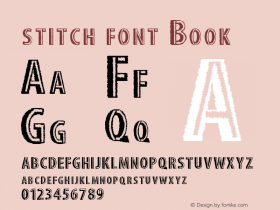 stitch font