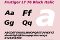 Frutiger LT 76 Black