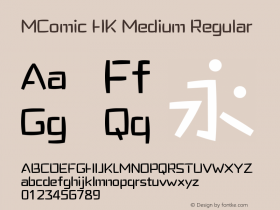 MComic HK Medium