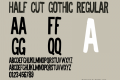 Half Cut Gothic