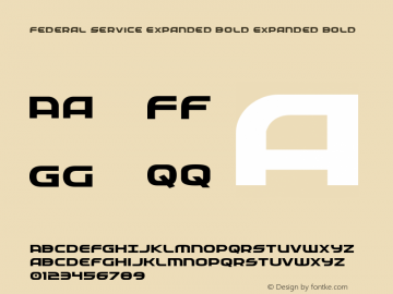 Federal Service Expanded Bold