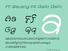 FT Meuang PS Italic