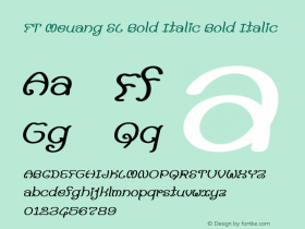 FT Meuang SL Bold Italic