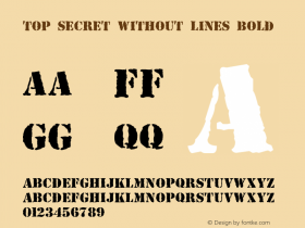 Top Secret Without Lines