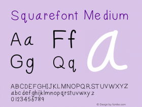 SquareFont