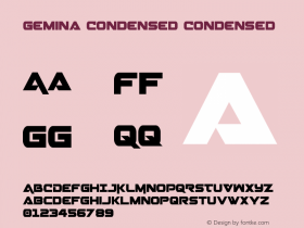 Gemina Condensed