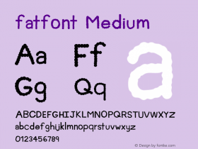 Fatfont