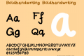 BoldHandwriting