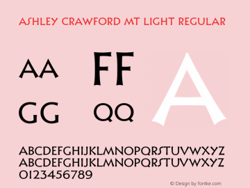 Ashley Crawford MT Light