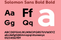 Solomon Sans Bold