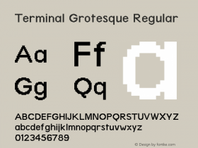 Terminal Grotesque