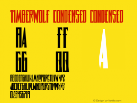 Timberwolf Condensed