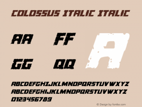 Colossus Italic