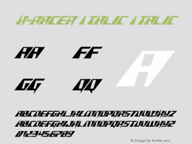 X-Racer Italic