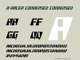 X-Racer Condensed