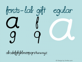 fonts-lab gift